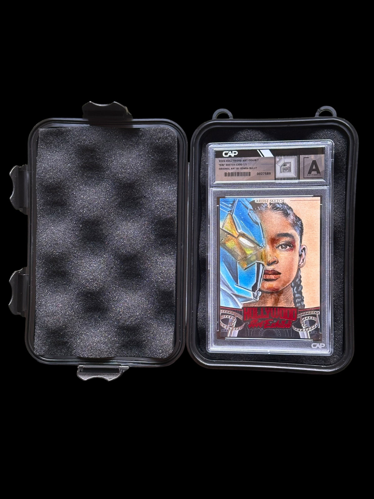 2026 Hollywood Art Exhibit Riri Sketch Card 1/1 - Art by Semra Bulut