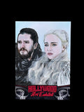 2026 Hollywood Art Exhibit GOT - Targaryen/Snow Panel Sketch Card 1/1 - Art by Semra Bulut