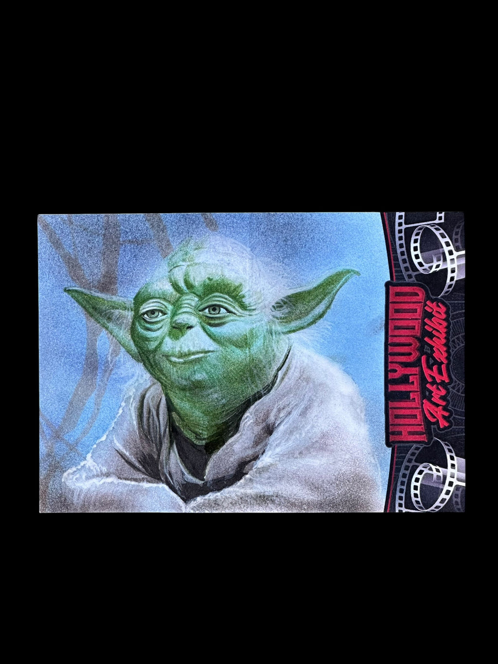 2026 Hollywood Art Exhibit Yoda Master Panel Sketch Card 1/1 - Art by Semra Bulut